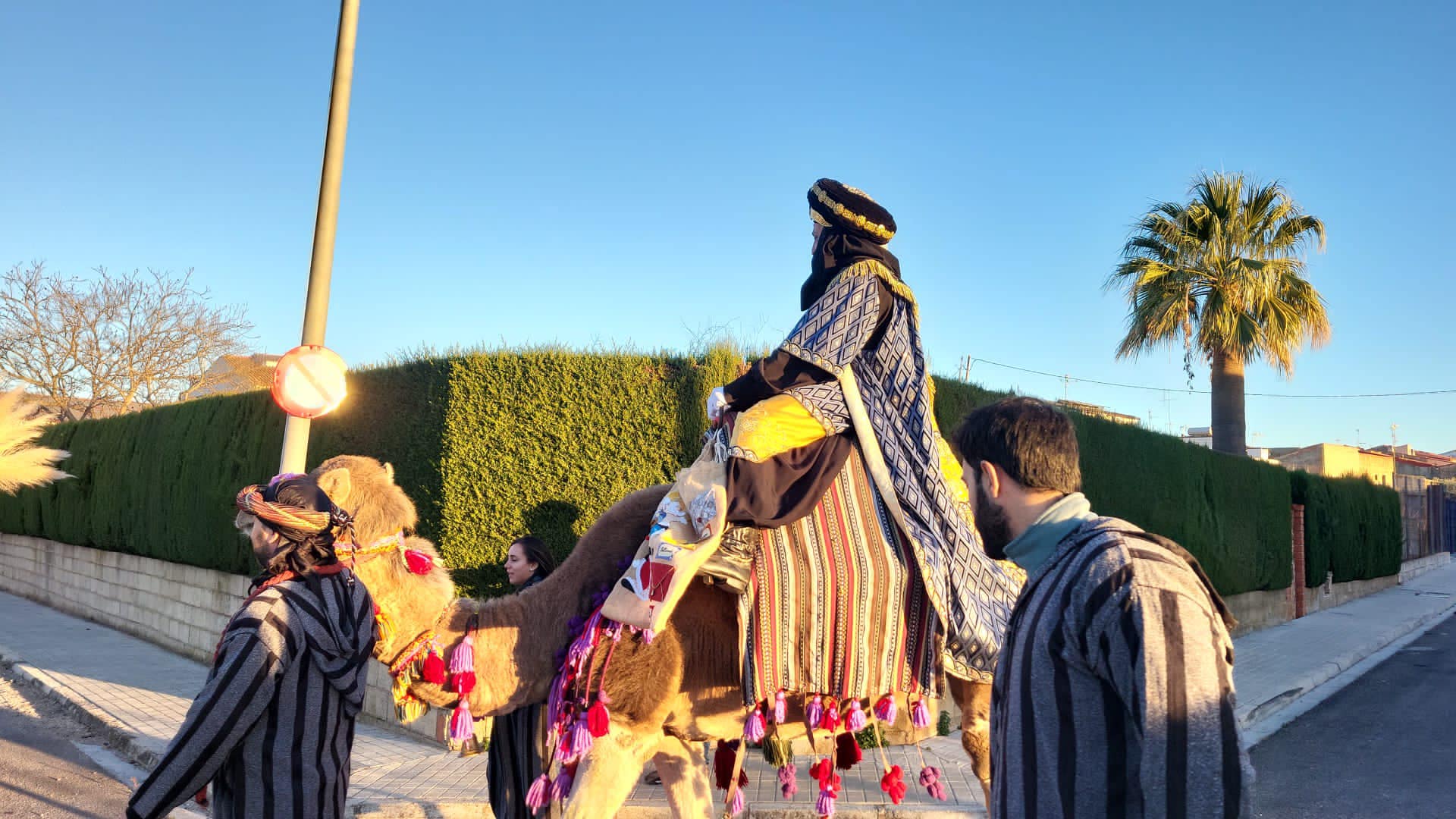 Visita del visir de los Reyes Magos a Anna