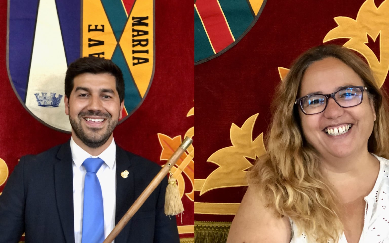 Sergio Sánchez Yunquera (PP) y Soledad Ávila (PSOE)