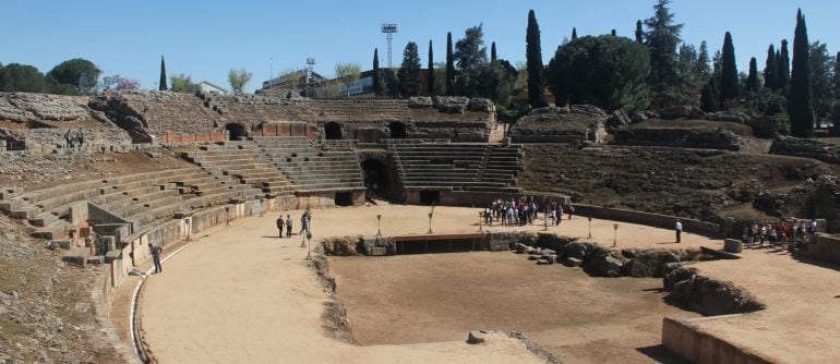 Anfiteatro romano de Mérida.