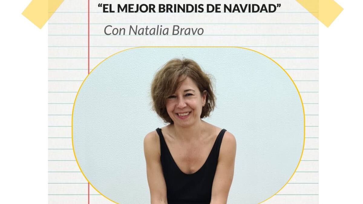 Natalia Bravo, experta en comunicación: "El brindis de Navidad recoge las claves para ser un buen orador"