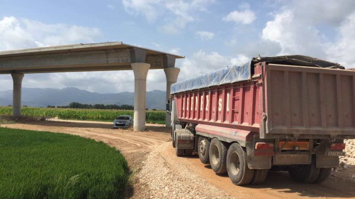 Se retoman las obras de la circunvalación de Cullera