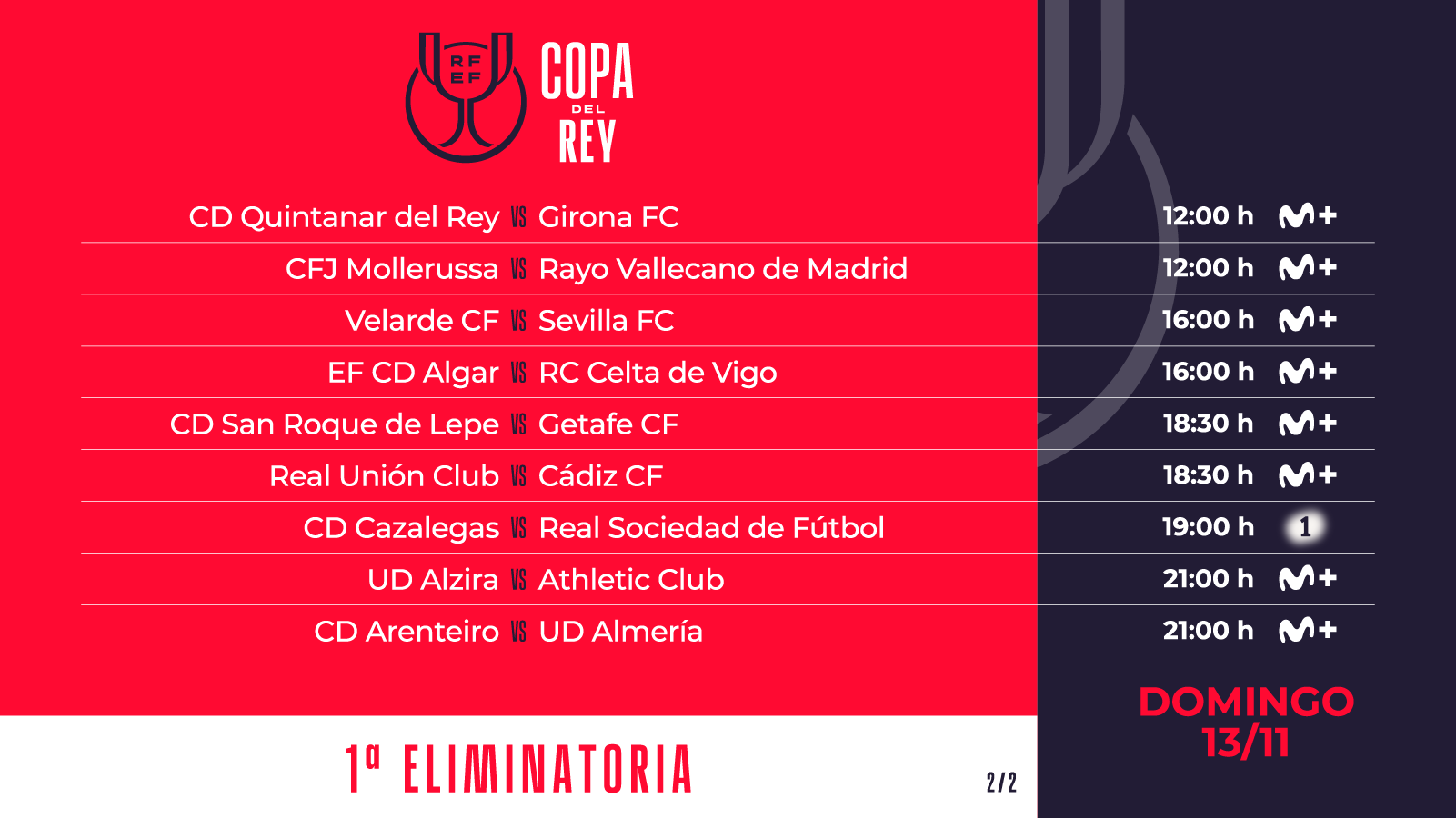 El Velarde - Sevilla se verá en Movistar