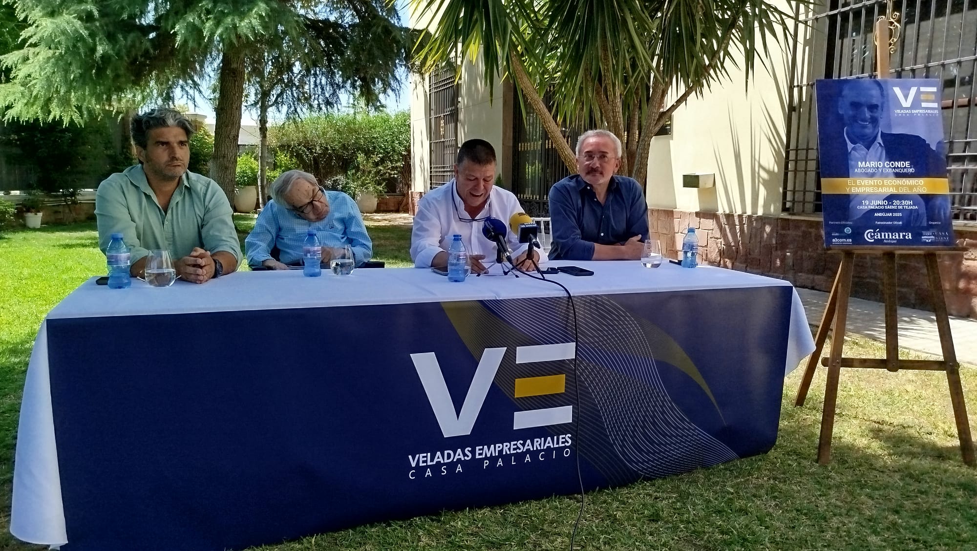 Las veladas empresariales llegan a Casa Palacio Sáez de Tejada con Mario Conde como protagonista