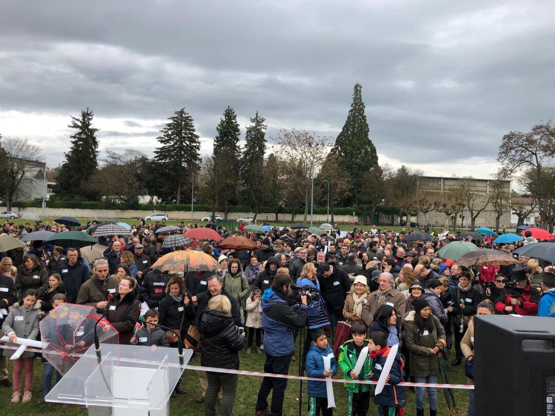 Manifestación contra Skolae