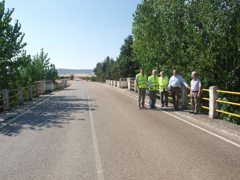 Visita al puente de Reinoso de Cerrato