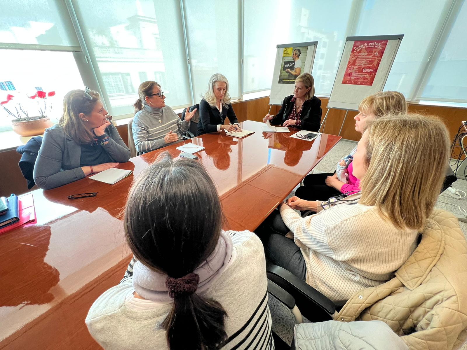 Imagen de la reunión celebrada en el Consell