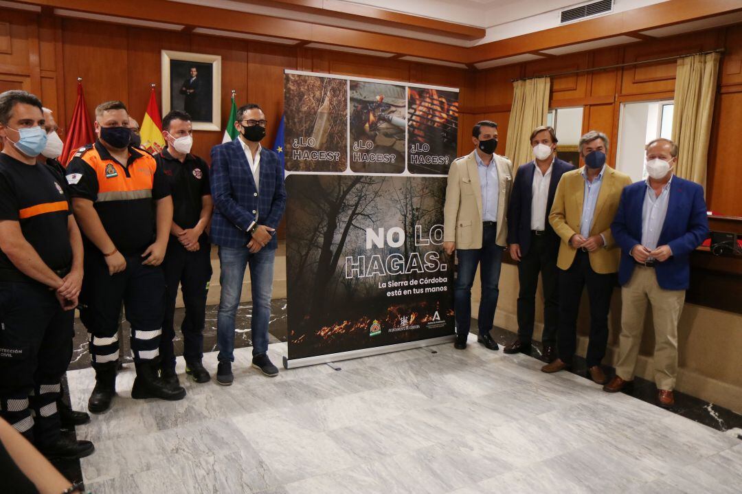 Presentación de la campaña No lo hagas. La sierra de Córdoba está en tus manos. 