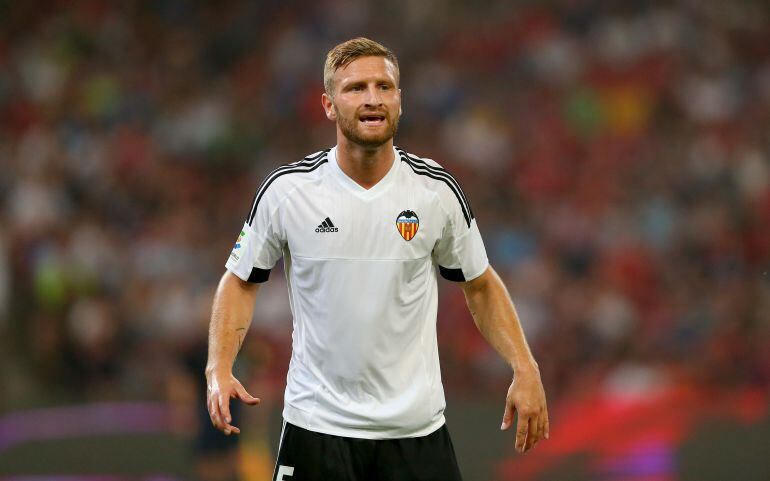 Shkodran Mustafi en un partido de pretemporada.