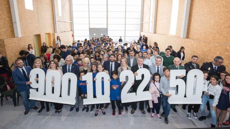 Presentación del teléfono contra el acoso escolar en la Región de Murcia