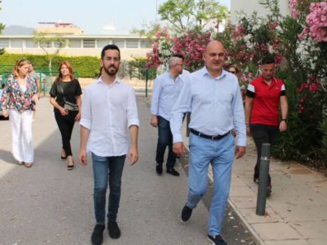 Javi Torres y Vicent Marí, en una imagen de archivo