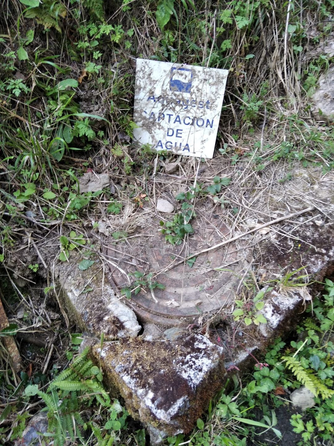 Arqueta de la captación