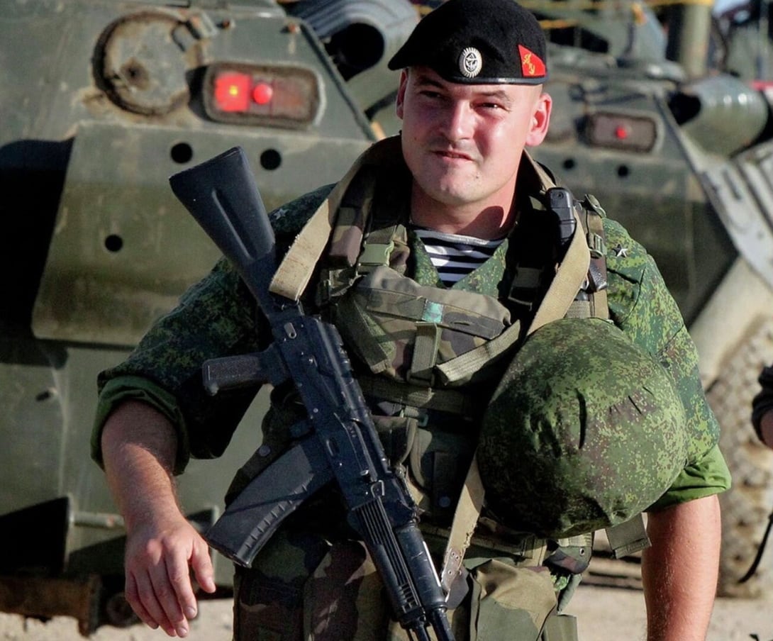 Mijail Gudkov, el militar ruso fallecido en un ataque de Ucrania contra una base en Kursk