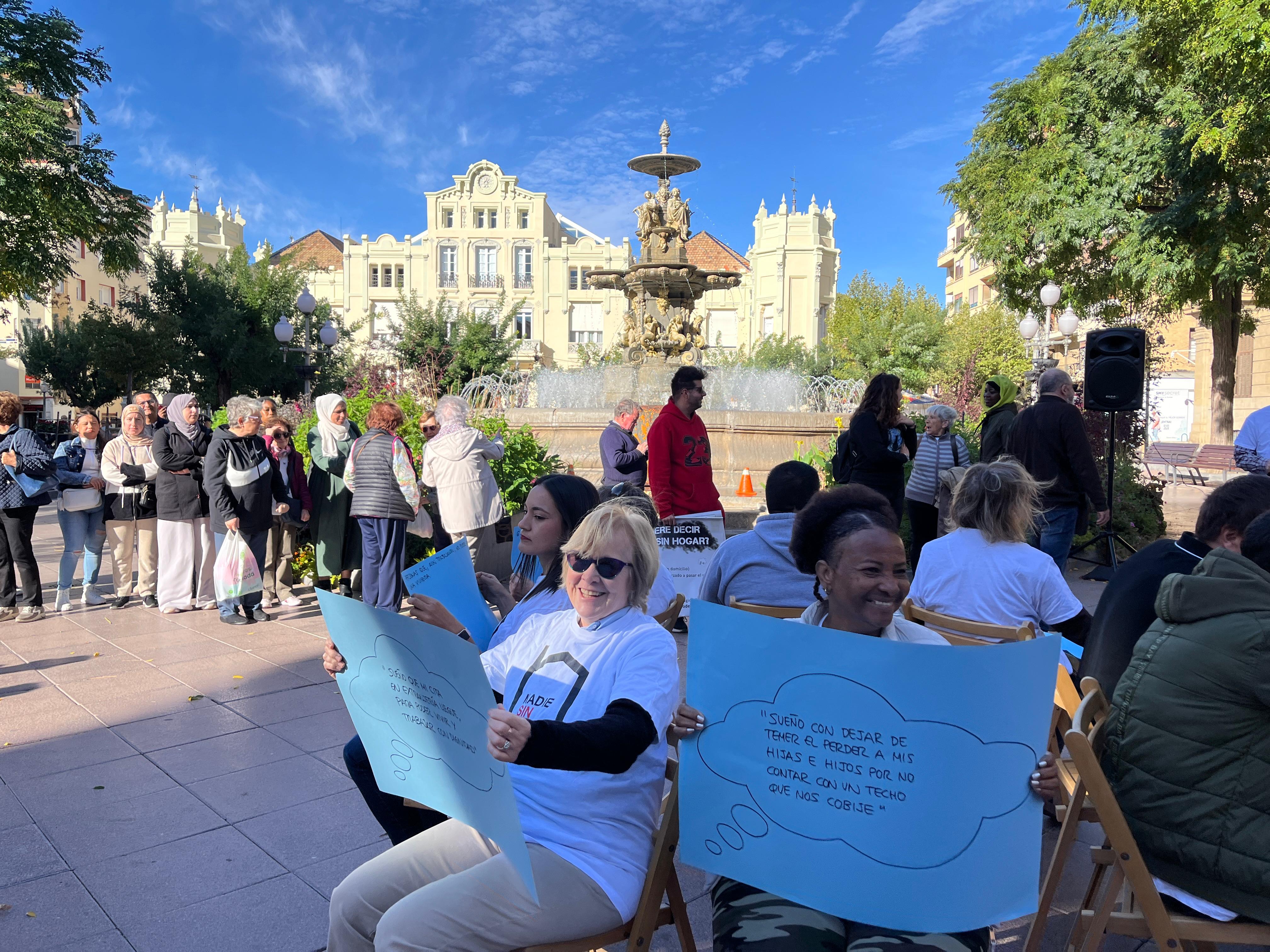 Acto de Cáritas celebrado en Huesca