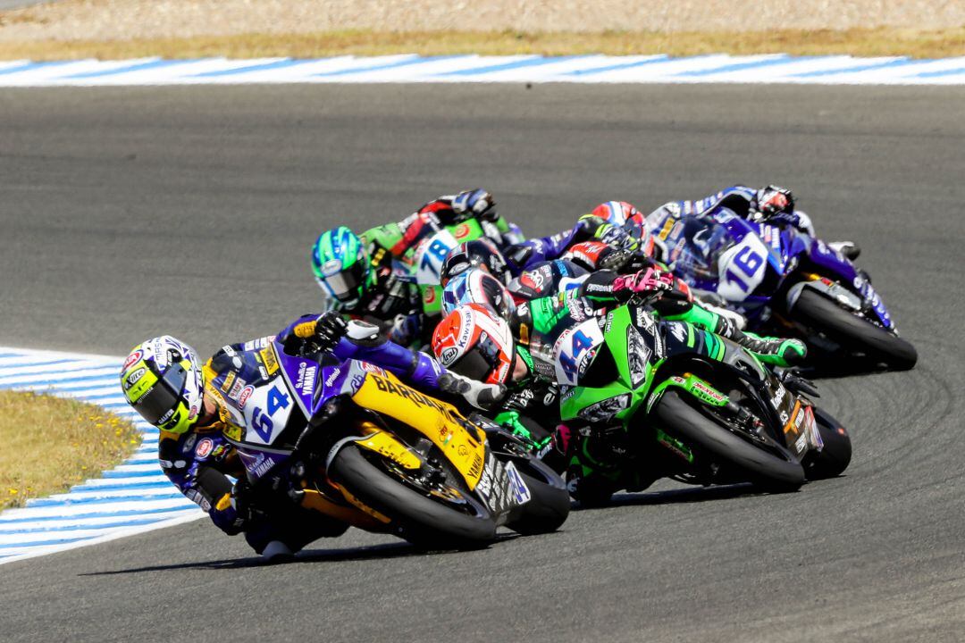 Imagen de la última prueba de Superbike en Jerez