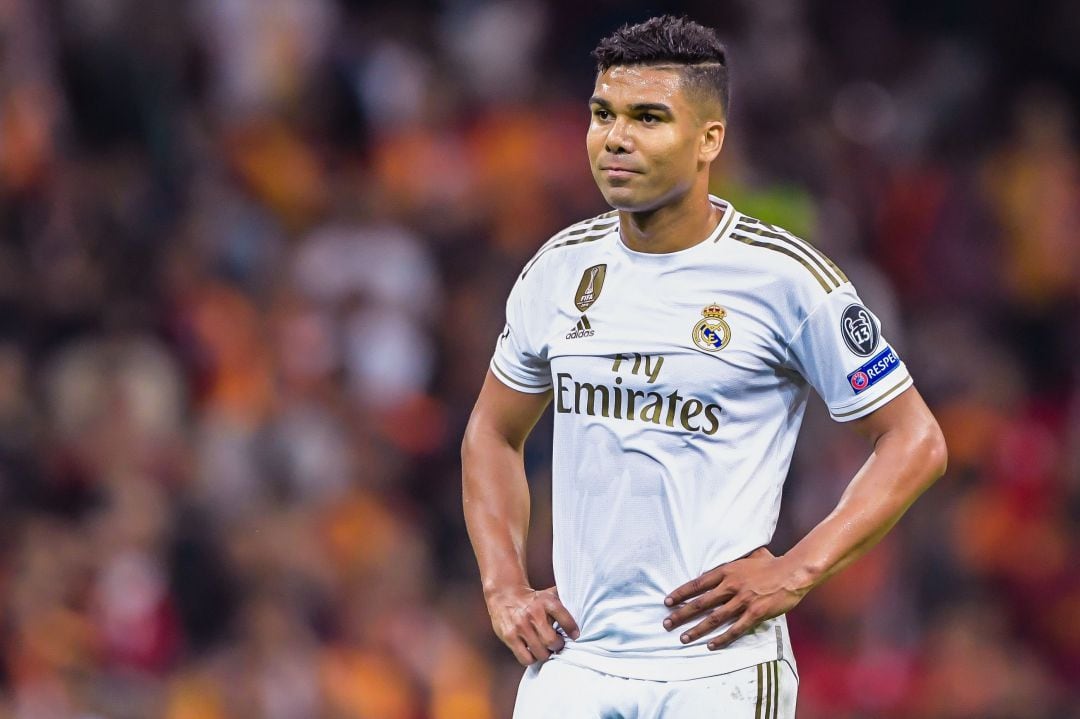 Carlos Casemiro, durante un partido del Real Madrid