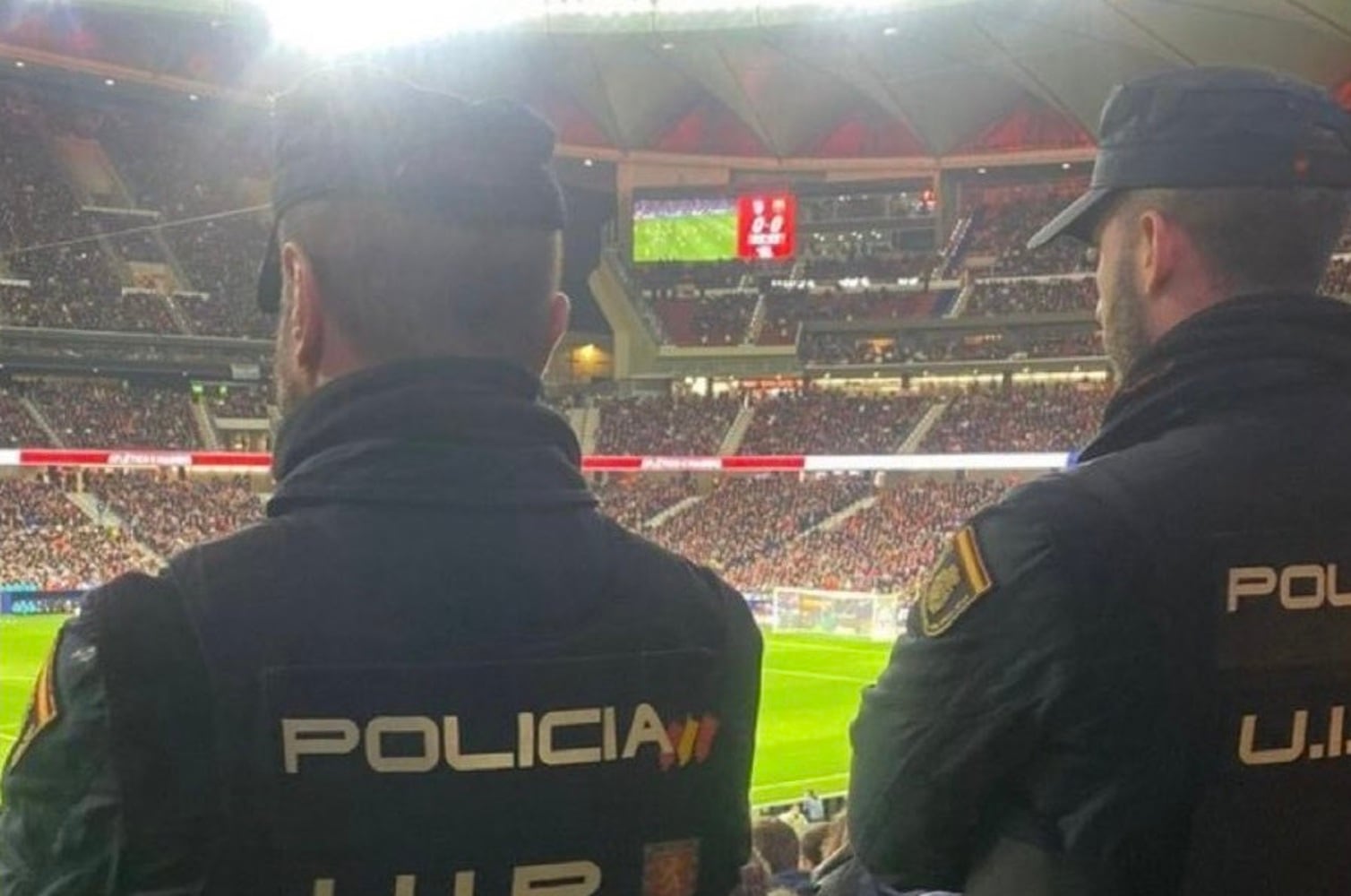 El Atlético 'se rebela' ante la Policía a través de X: ésta es la imagen de la publicación que ha hecho saltar a los colchoneros