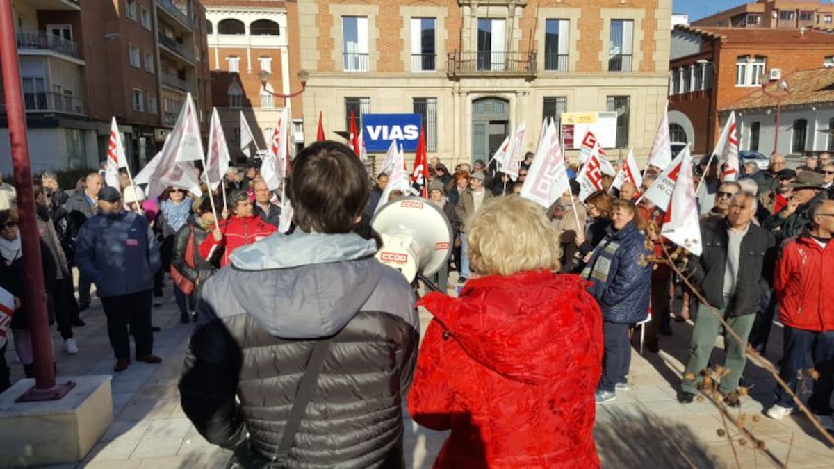 Indignación en Palencia por la insuficiente subida de las pensiones