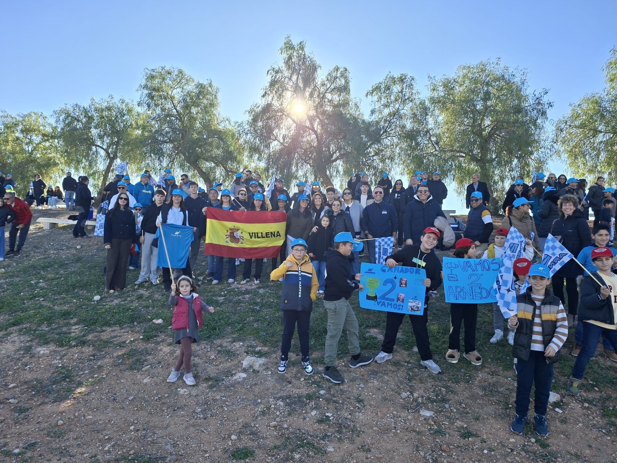 Villena en la carrera de Cartagena