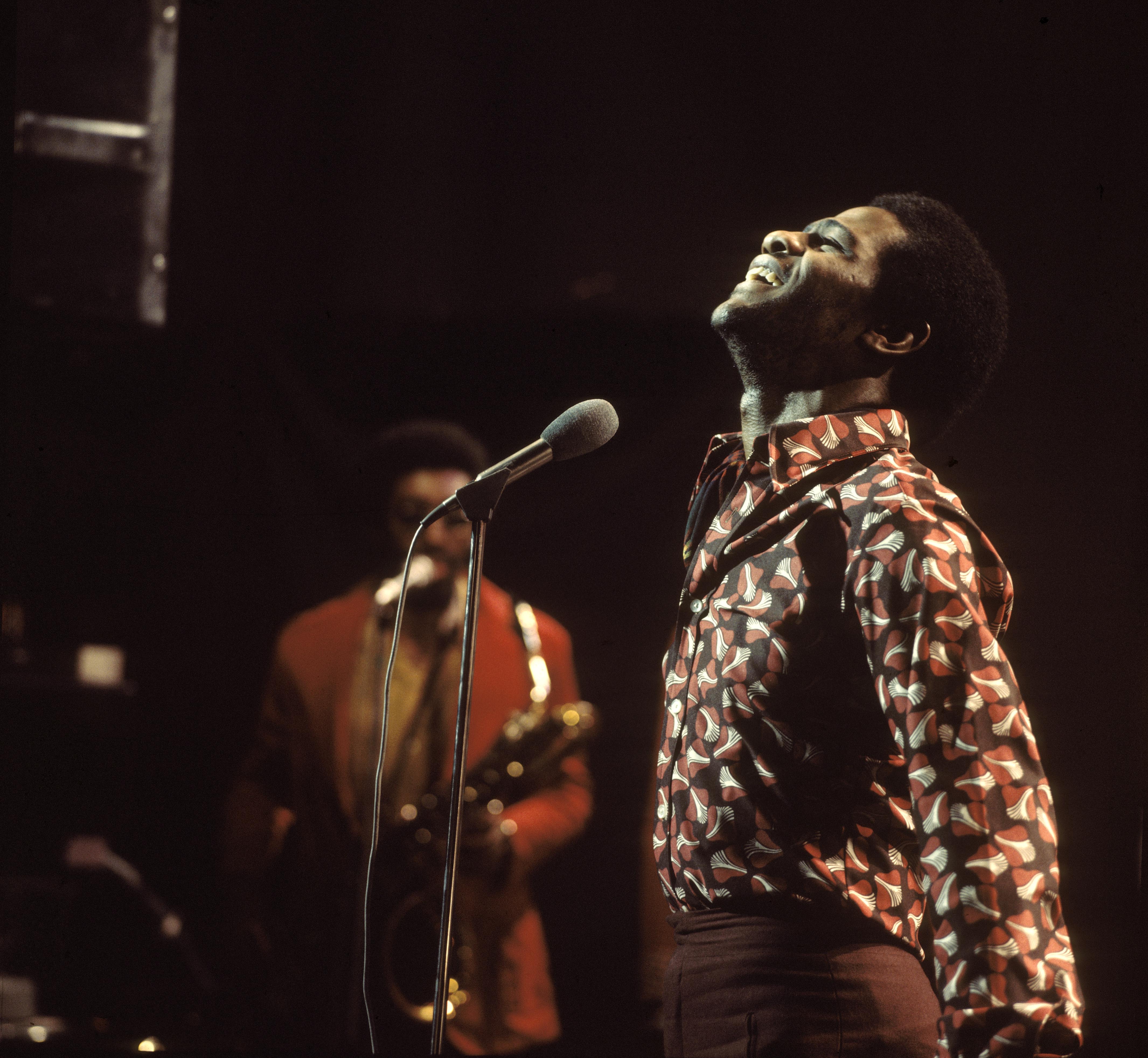 Al Green durante una actuación en la BBC