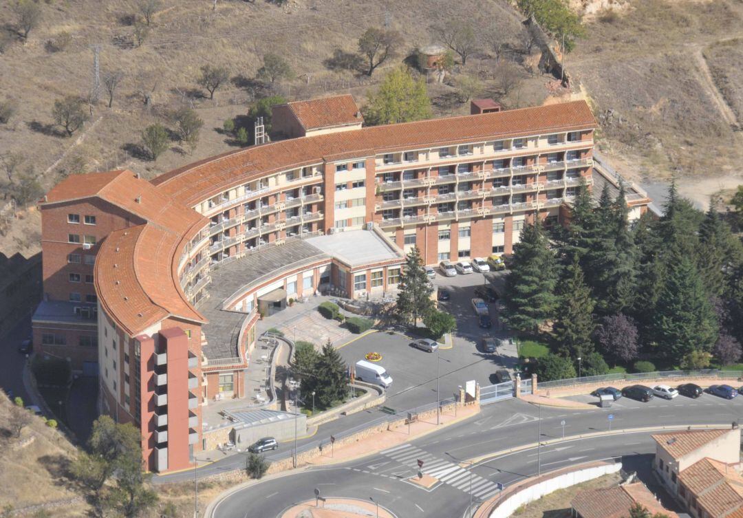 Vista áerea de la residencia Mixta de personas mayores