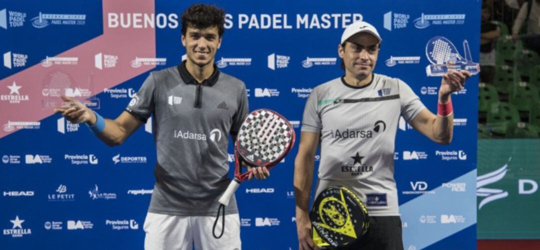 Alejandro Galán y su pareja Juani Mieres