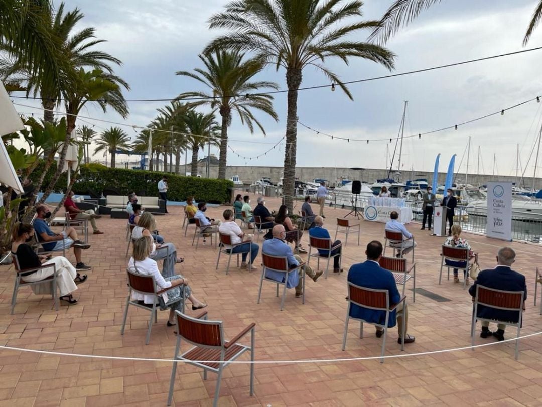 Entrega de banderas Azules en el puerto deportivo Juan Montiel (Águilas)