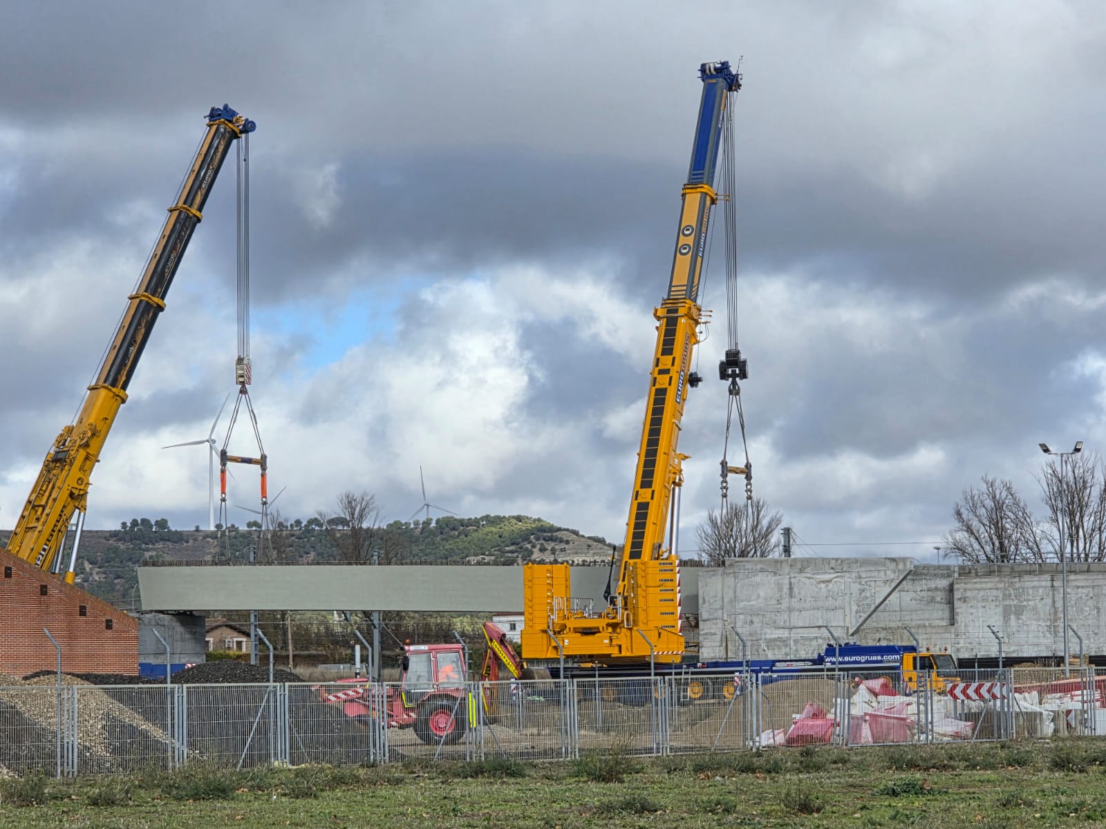 Obras de ADIF en la zona del salto del carnero