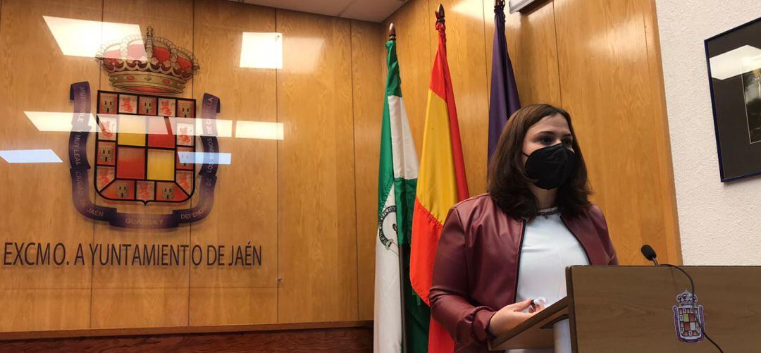 La concejala de Asuntos Sociales en el Ayuntamiento de Jaén, Ángeles Díaz.