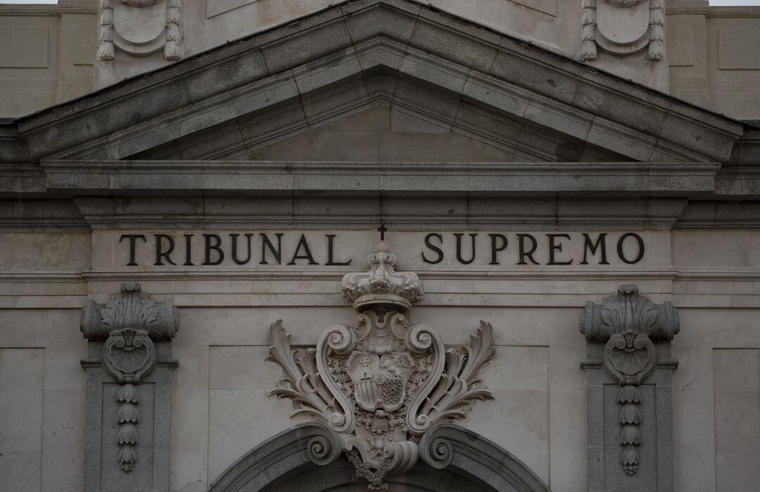 Fachada del Tribunal Supremo. 