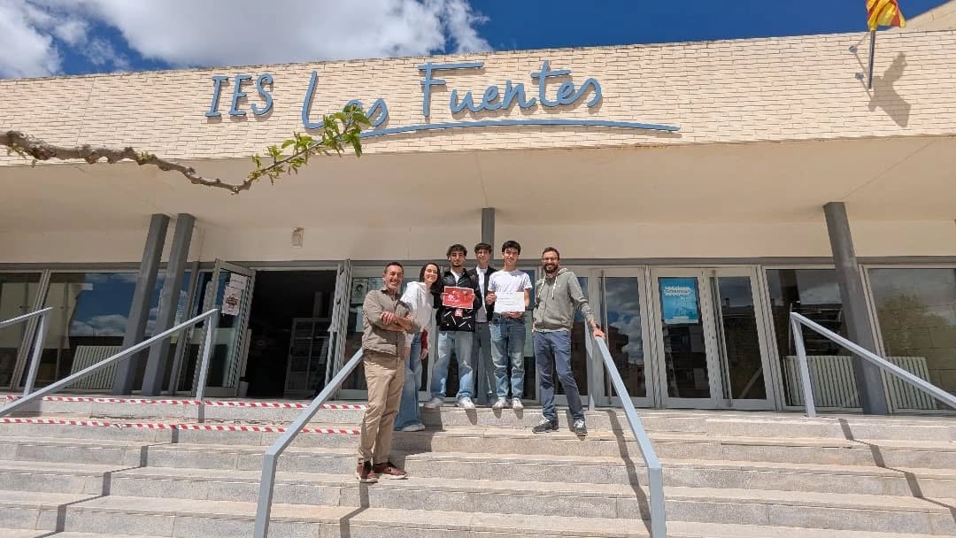 Equipo del cortometraje ganador