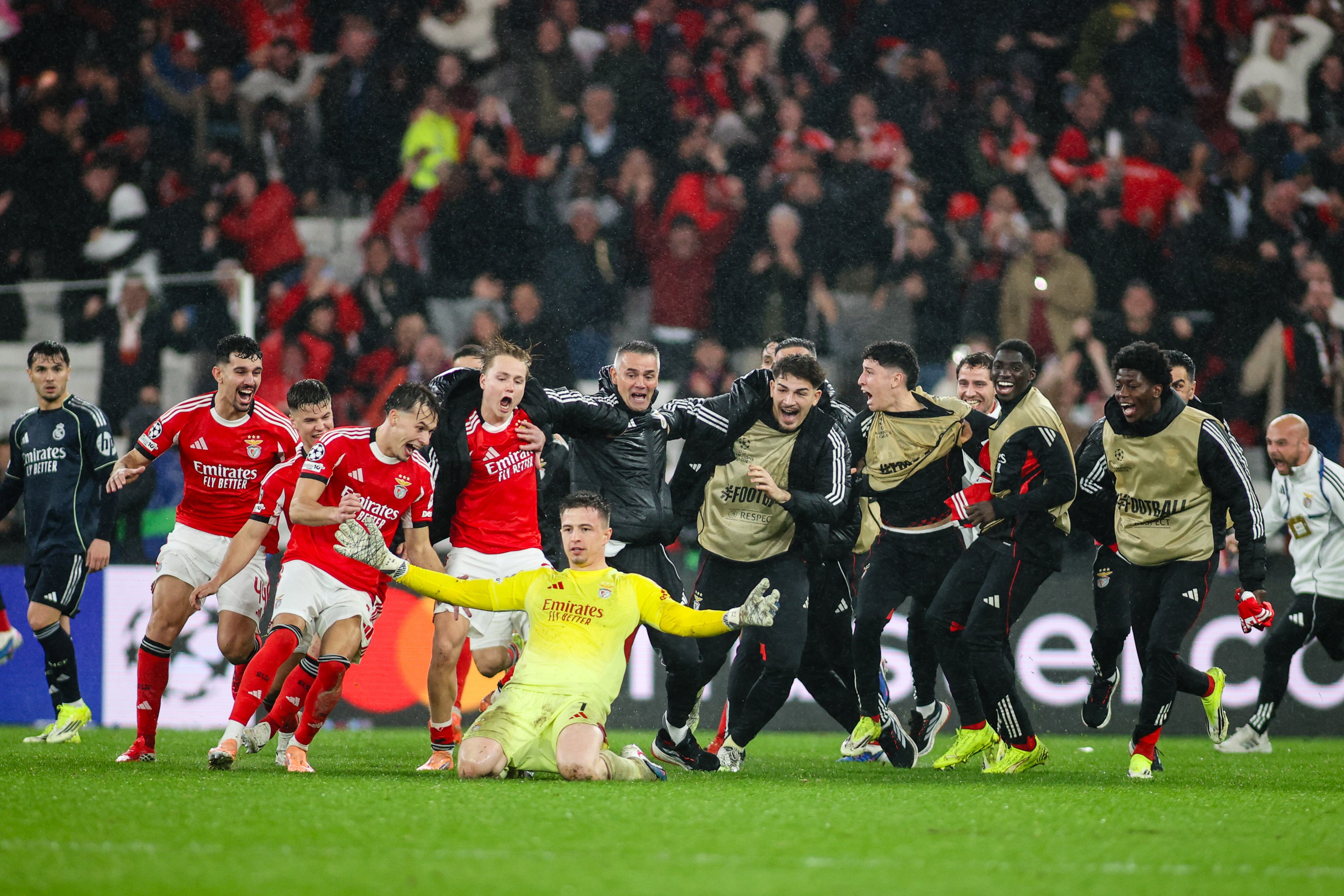 Un heroico gol del portero Trubin culmina la trágica noche del Real Madrid en Lisboa: de ser tercero a quedar fuera del top-8