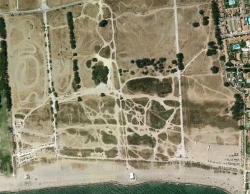 Imagen aérea de Arraijanal