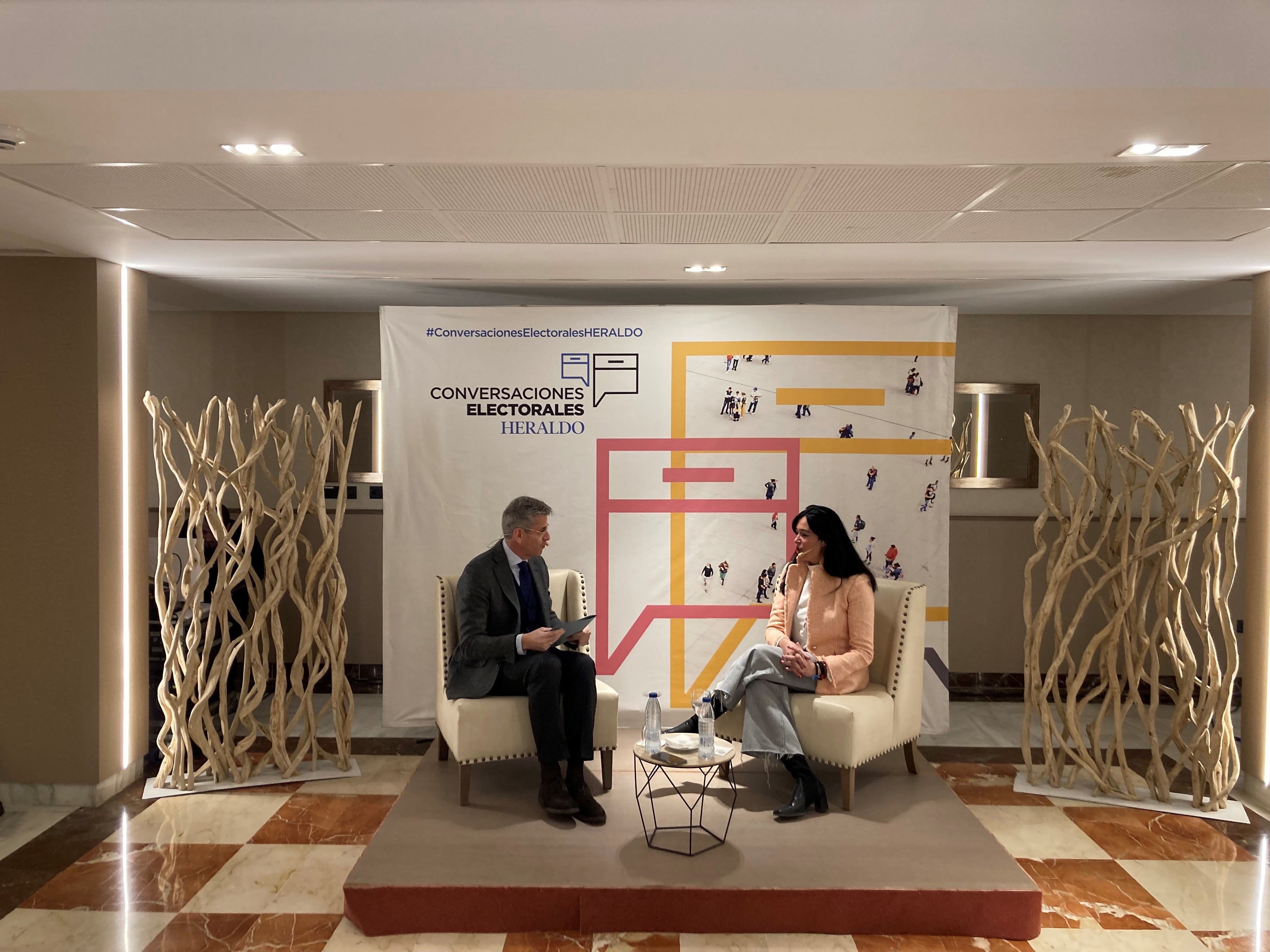 Lorena Orduna con Mikel Iturbe