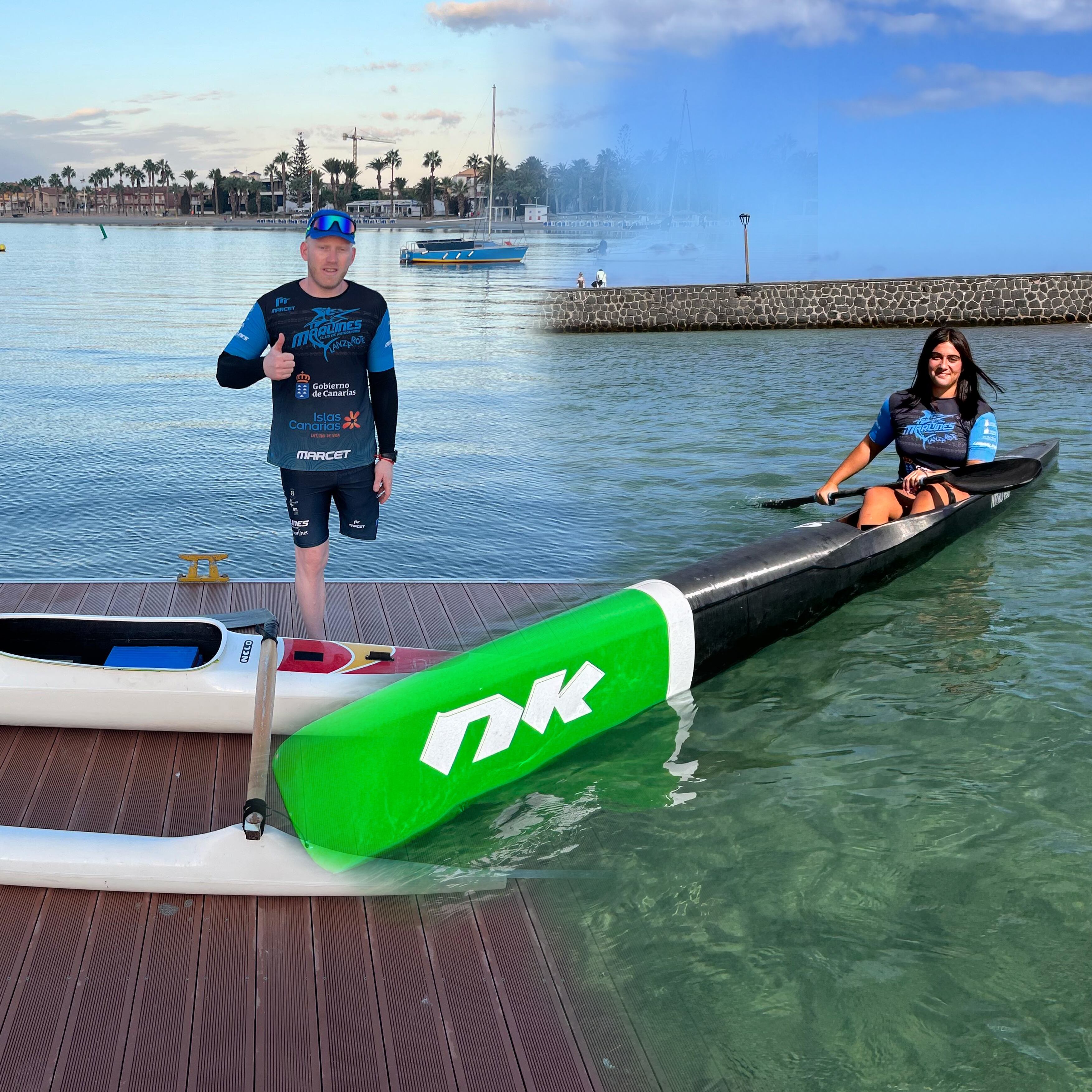 Axel Celmanti y Ariadne Giménez.