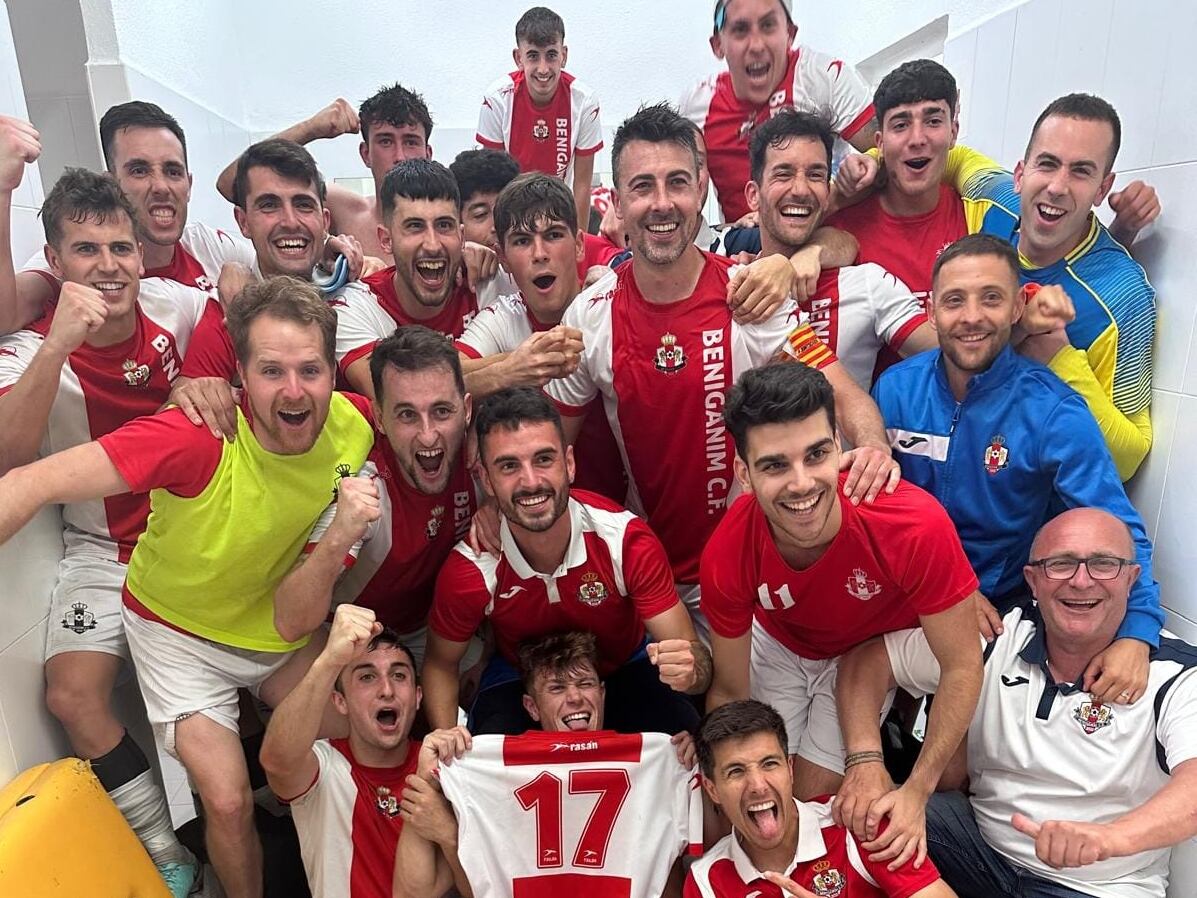 Benigànim CF celebració