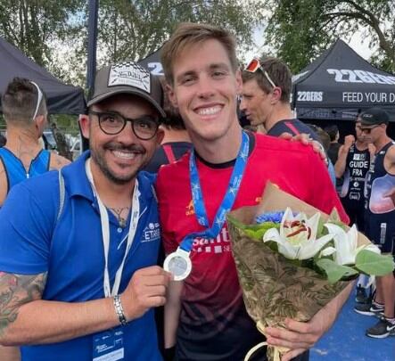 El triatleta paralímpic menorquí cada cop té més a prop anar als Jocs de París.