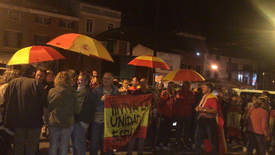 Imatges dels manifestants