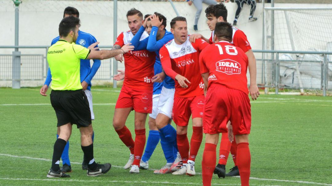 Imagen del partido disputado ante La Algaida