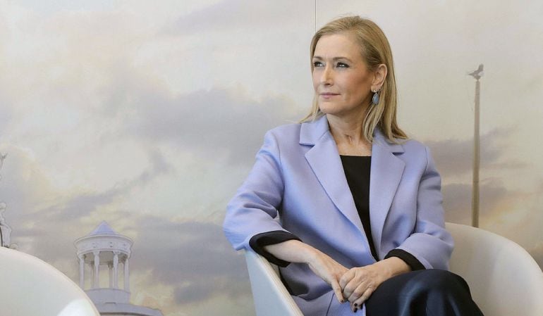 Fotografía facilitada por la Comunidad de Madrid de la presidenta regional, Cristina Cifuentes