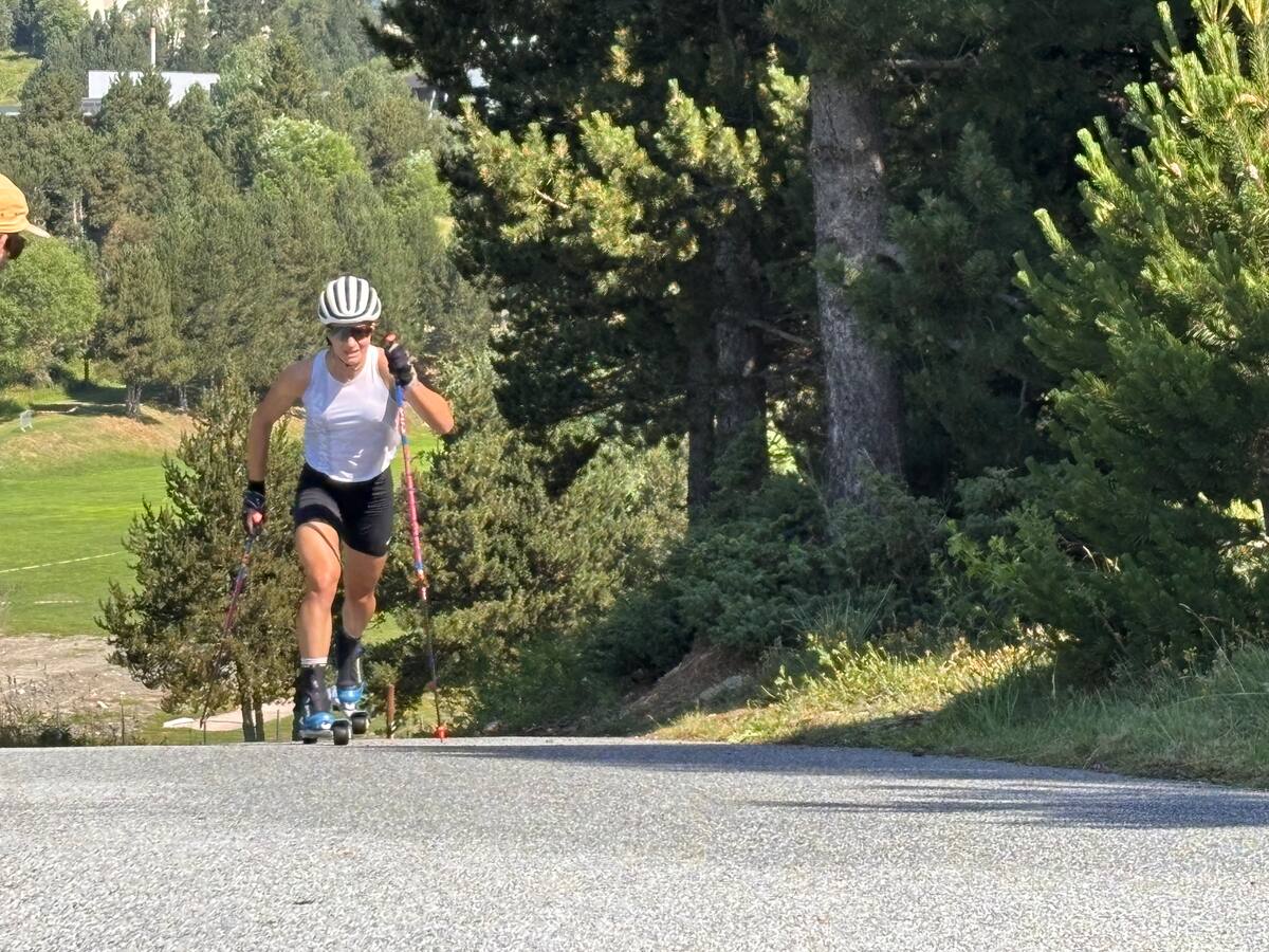 Irineu Esteve i Gina del Río ultimen la preparació a Font-Romeu