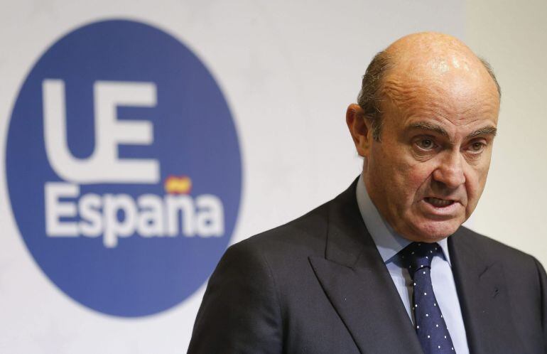 El ministro español de Economía y Competitividad, Luis de Guindos.