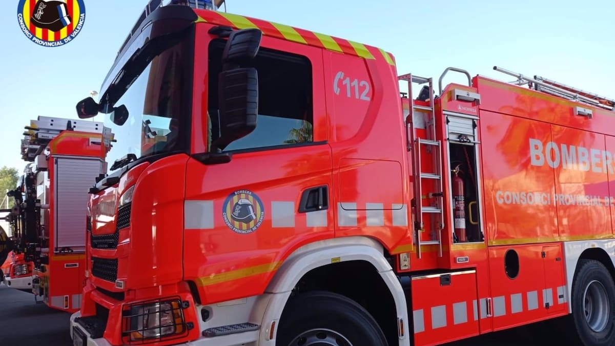 Explosión de una bombona de gas causa un incendio en Bocairent: fuego extinguido y sin heridos graves