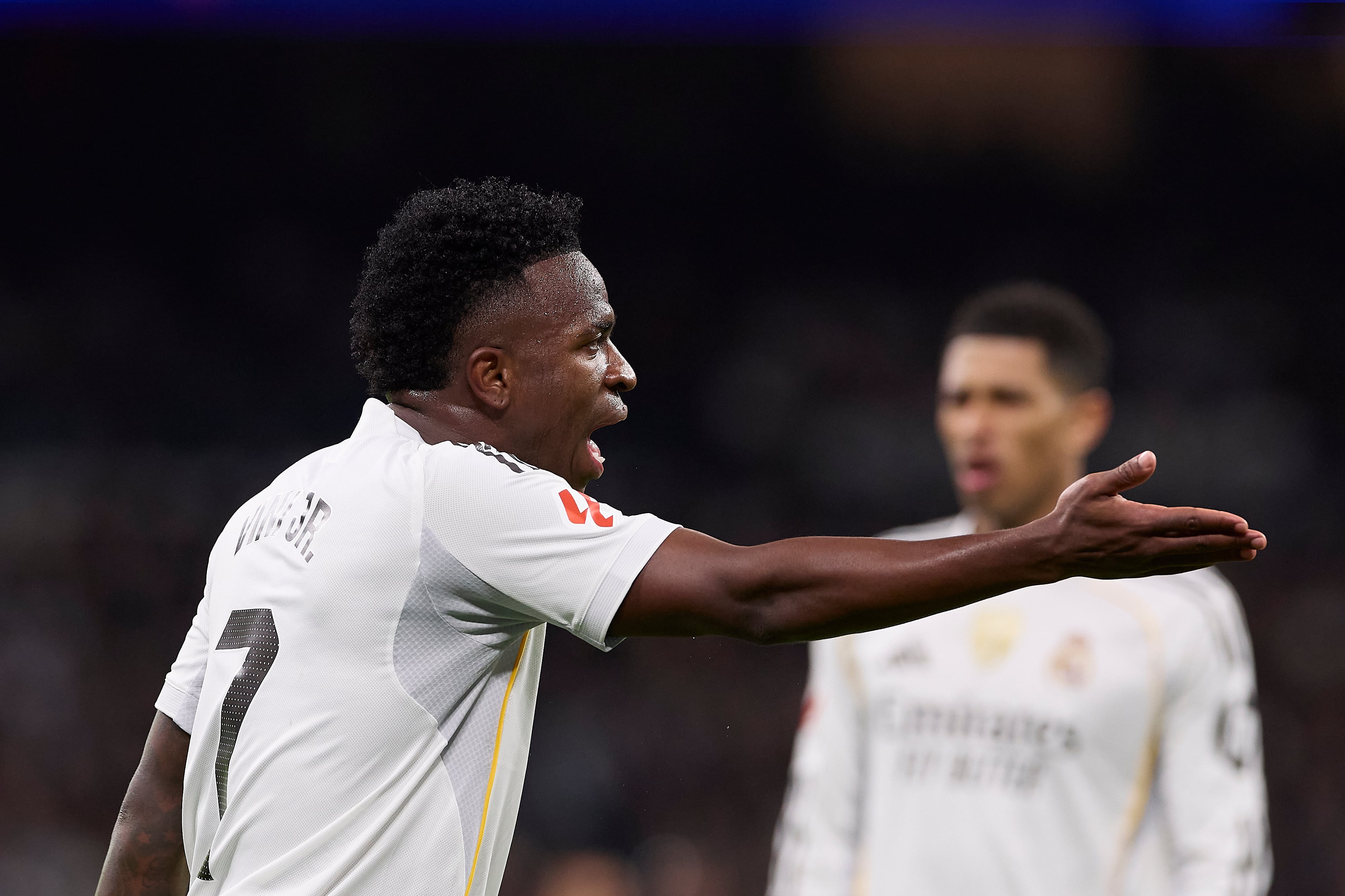 Vinicius, en el Real Madrid-Celta de Vigo de LaLiga