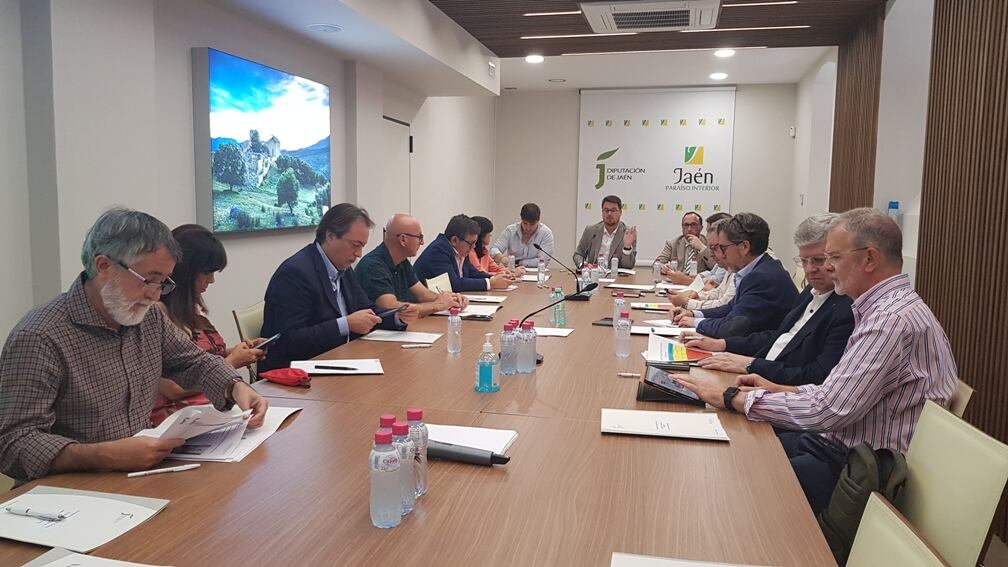 Reunión del Consejo Provincial del Turismo de Jaén.