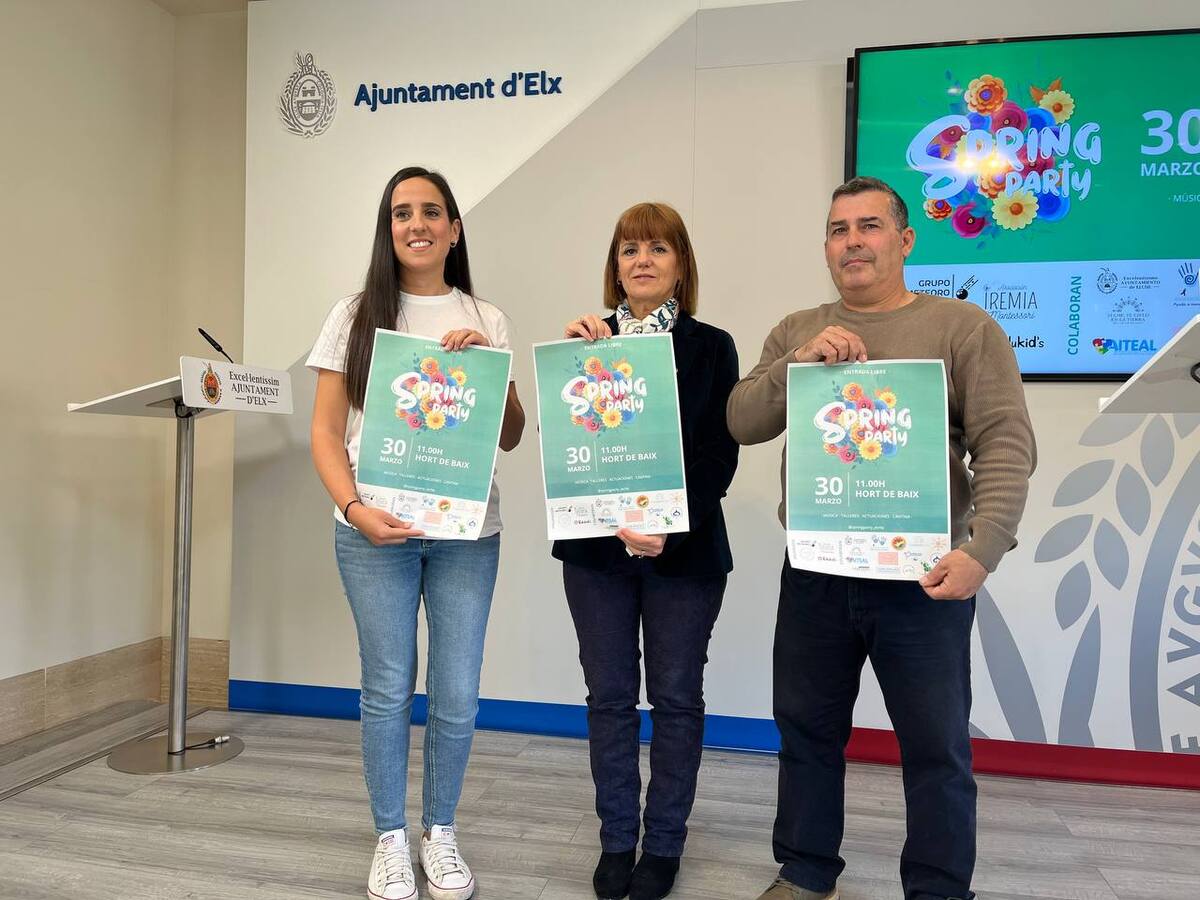 Elche celebra una nueva edición de la ‘Spring Party’ en una jornada orientada a las familias