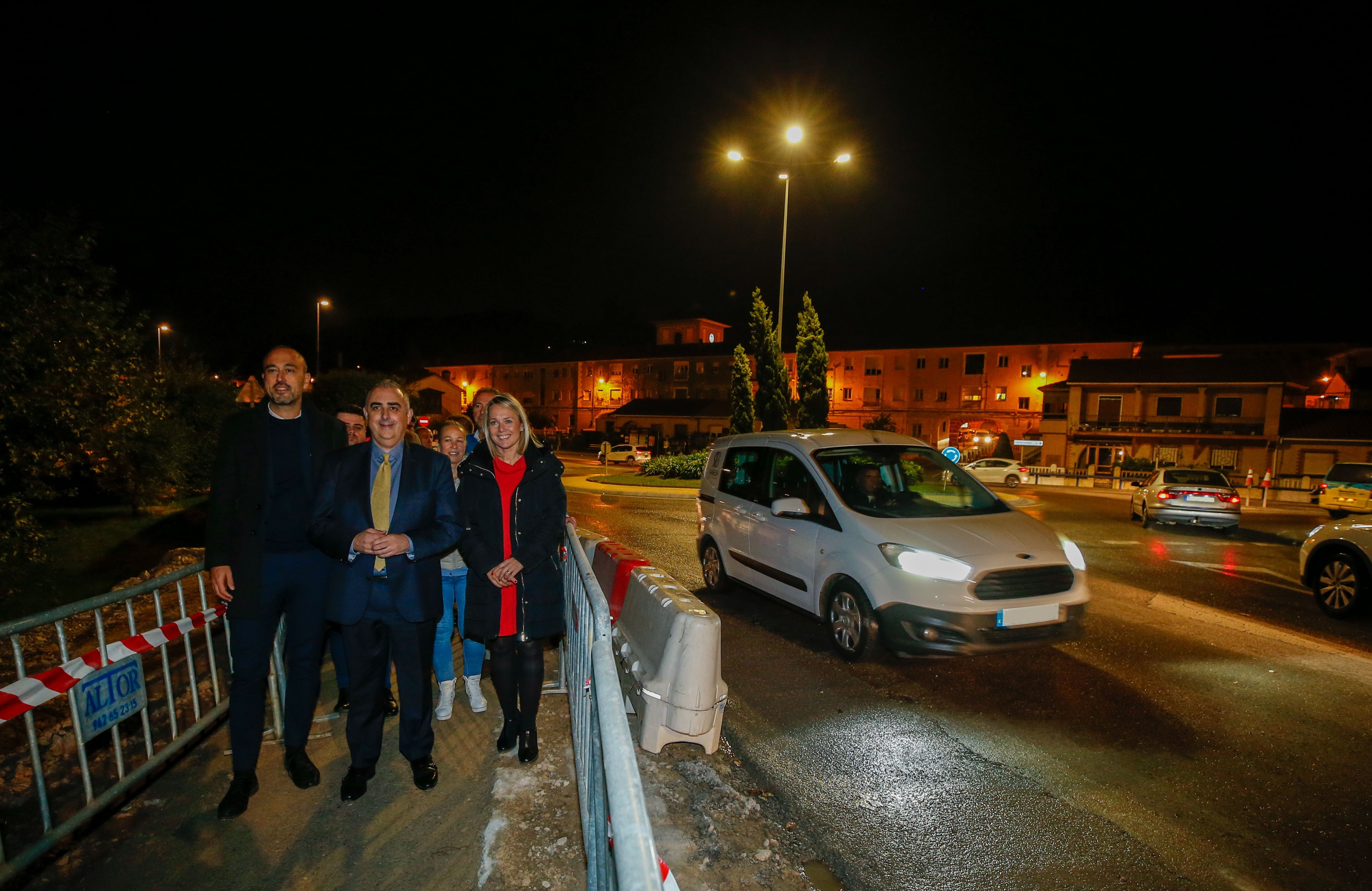 Apertura del puente al tráfico