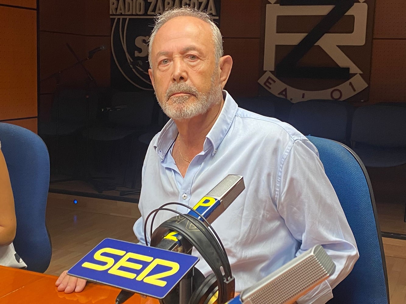 El juez José Castro, en La Rebotica, de Radio Zaragoza