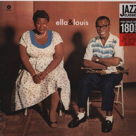 Portada del disco conjunto de Ella Fitzgerald y Louis Armstrong