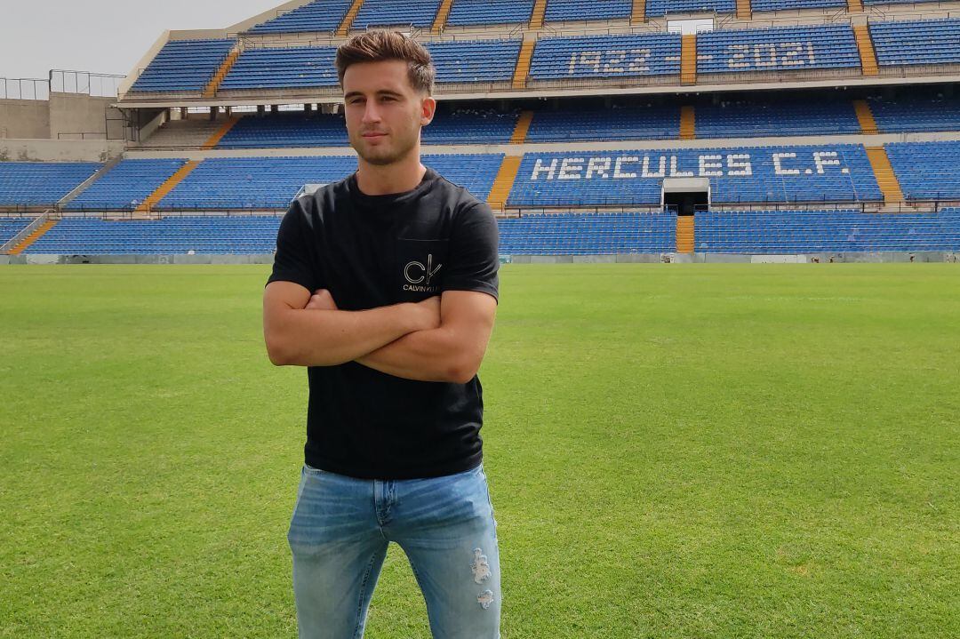 Pedro García, en el Rico Pérez