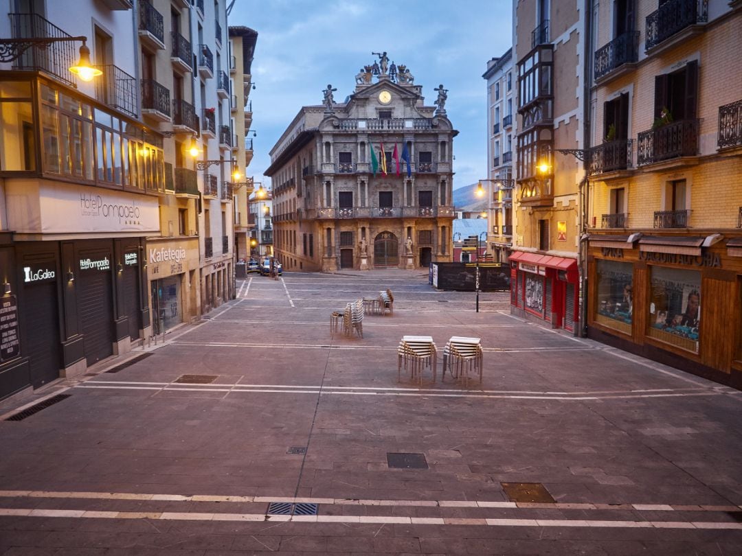 La Plaza Consistorial de Pamplona